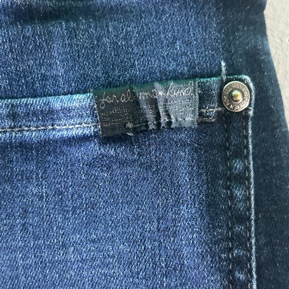 7 For All Mankind Dark Wash Slim Fit Jeans Mens Size 32x32 - Picture 8 of 10